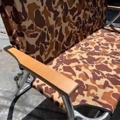 キャプテンスタッグ 鹿ベンチ カモフラ柄の画像