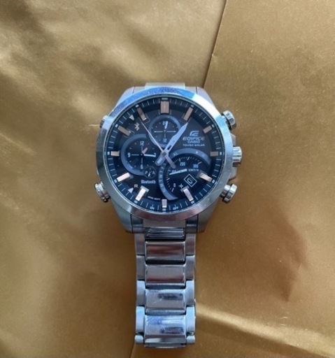 CASIO カシオ EDIFICE エディフィス スマートフォンリンクモデル クロノグラフ EQB-500 中古