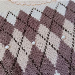 アクシーズファム♡アーガイル柄ニットの画像