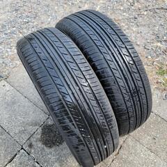 155/65R13  ヨコハマタイヤ 日本製  6分目 2本セッ...