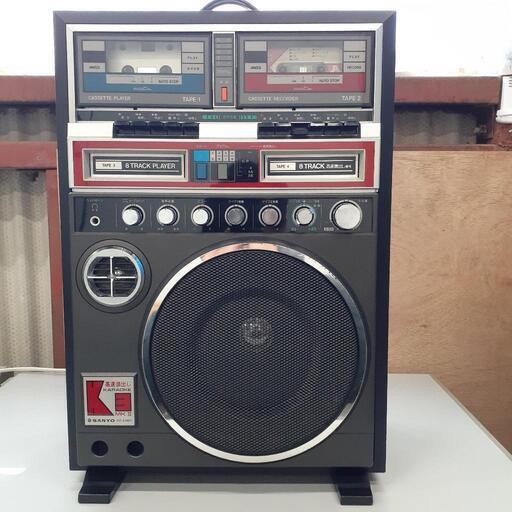 昭和レトロ　SANYO　サンヨー　8トラ　カラオケ