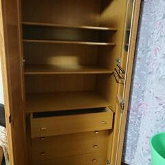 洋服整理タンス 引出  無料でお譲りします。の画像