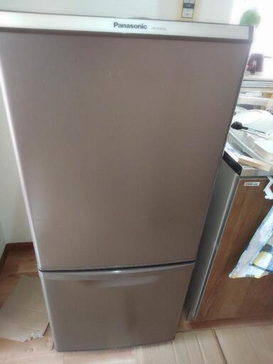 冷蔵庫　Panasonic NR-B149W　一人暮らし　ブラウン