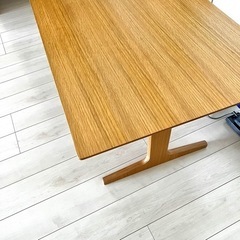 無印良品　リビングでもダイニングでもつかえるテーブルの画像