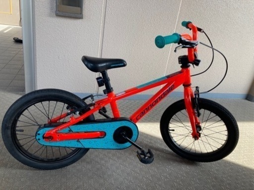 Cannodale 16インチキッズバイク アルミ軽くて丈夫　尼崎付近引き渡し