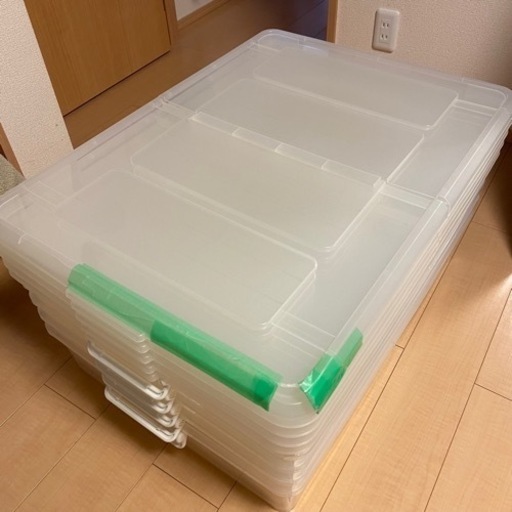 ニトリ　ベッド下収納ケース　キャスター付Ｌ