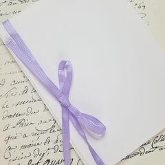 ～季節のお花で作る押し花スタンドカード～の画像