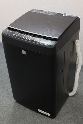 ハイセンス 5．5kg全自動洗濯機 keyword マットブラック HW-G55E5KK 2017年製 Hisense  中古家電 店頭引取歓迎 R5490)