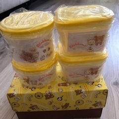 新品　リラックマ　お弁当　タッパー　電子レンジ可能