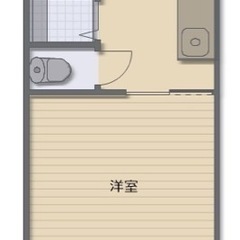 インターネット無料　敷礼ゼロゼロでオトクな新生活！　前橋市龍蔵寺町　ワンルーム　ジュピター - 前橋市