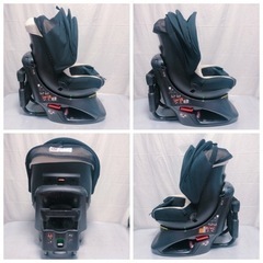 DGP1 ALLEBEBE エールベベ　チャイルドシート　2046-70601B 体重2.500g～18KG 身長50cm～100cm 年齢目安 新生児～4歳頃まで の画像