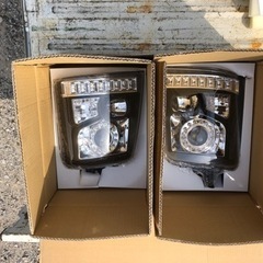 エブリィバン社外ヘッドライト