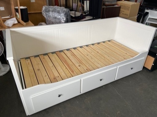 激安 引き取り限定価格‼️IKEA HEMNESヘムネス ベット