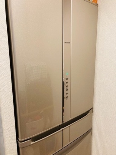 美品　冷蔵庫　HITACHI R-F51HK 2018年製　505Ｌ