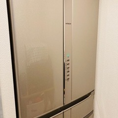 美品　冷蔵庫　HITACHI R-F51HK 2018年製　505Ｌ　