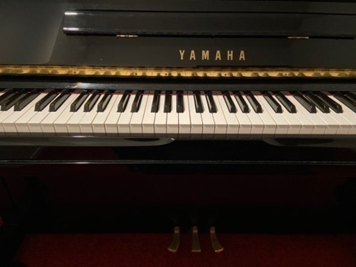 YAMAHA U10A アップライトピアノ-☆極美品☆クロスバイク ブラック 28 