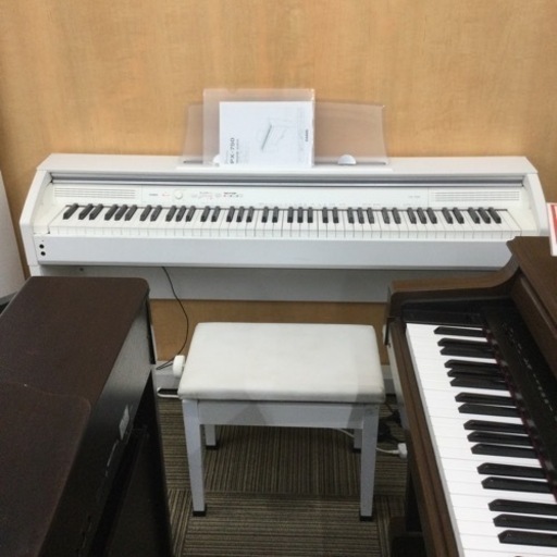 3/11【✨お家時間に❗️初心者向け❗️✨】定価84,590円 CASIO Privia 電子ピアノ PX-750 ホワイト