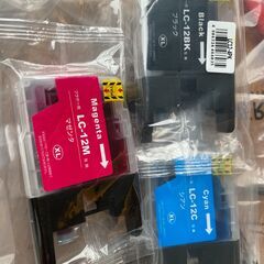 LC12　BK・M・C　インクカートリッジ　互換性　３点セット