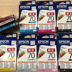値下げ■EPSONエプソン■純正７０インクカートリッジ■各カラー...