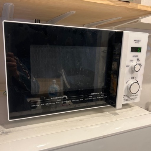 【通電、動作確認済み】HITACHI 電子レンジ　2020年製