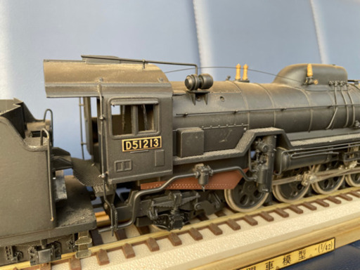 D51 蒸気機関車模型 (1/42)