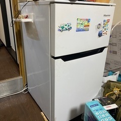 中古品　　冷蔵庫　HISENSE HR-B95Aの画像