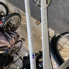 自転車（2台）の画像