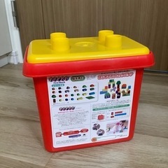 アンパンマン　ブロックラボ　はじめてのブロックバケツ　知育玩具　バンダイ　想像力　脳の画像