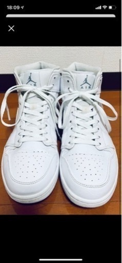 ナイキ AIR JORDAN 1 MID 554724-102  28.5cm