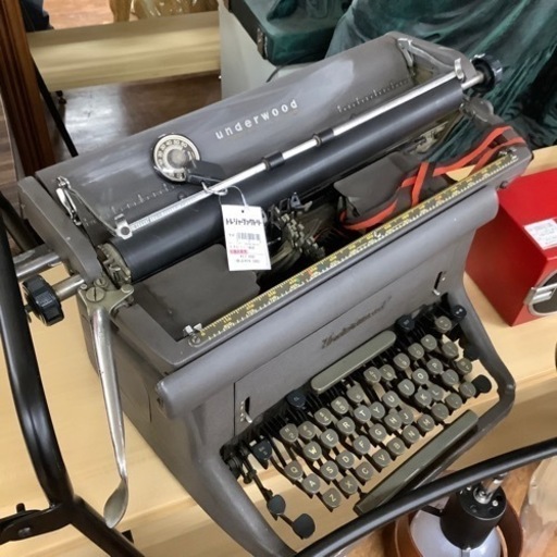 タイプライター under wood ※現状販売 保証無し