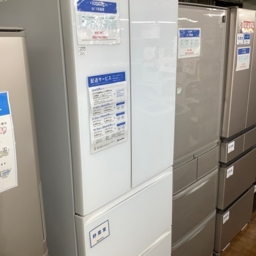 TOSHIBA 6ドア冷蔵庫 GR-R460FK