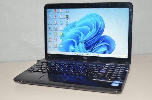 ノートパソコン NEC LS550/F 最新Windows11+office 爆速新品SSD256GB i5-2430M/4GB/ブルーレイ/USB3.0/15.6インチ/HDMI/便利なソフト多数
