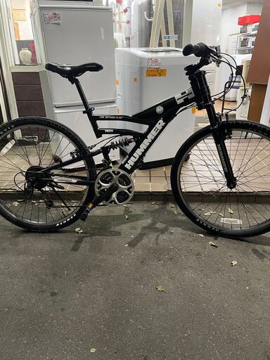 リサイクルショップどりーむ鹿大前店　No５７　自転車　マウンテンバイク　HUMMER　26インチ　ギア前後１８段切り替え