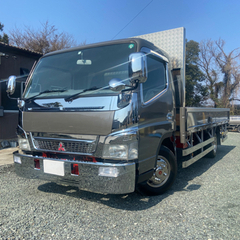 車検令和５年２月まで！！キャンター　３トン！ワイド　超ロング　ス...