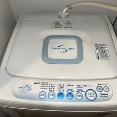 【格安】洗濯機 東芝 AW-42SJ(W) 2011年購入の画像