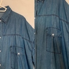 【新品】デニムシャツの画像