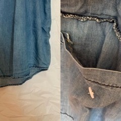 【新品】デニムシャツの画像