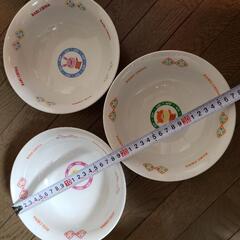 飲茶 どんぶり3つセット うさぎ＆ハムスター＆ひよこ