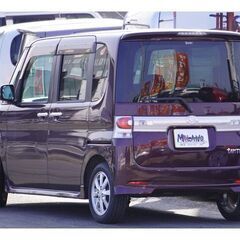 【自社ローン対応】H21年(2009年)　ダイハツ タントカスタム X リミテッド☆パープル・2年車検付・整備済☆長期保証プランあり　の画像