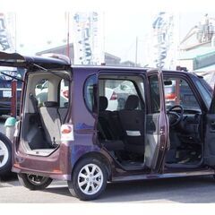 【自社ローン対応】H21年(2009年)　ダイハツ タントカスタム X リミテッド☆パープル・2年車検付・整備済☆長期保証プランあり　の画像