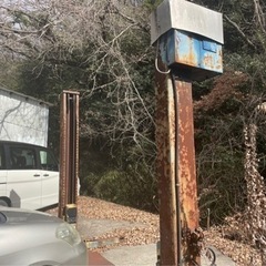 ★自分で取り外し等出来る方に★ 二柱リフト リフト 車用 実働の画像