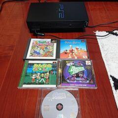 PS2初期型+PS1ソフト5本