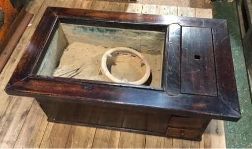 ⭐︎中古品　囲炉裏　730×430×310mm アンティーク品⭐︎