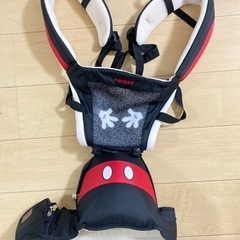 （決まりました）ディズニー　ヒップシート付きだっこひもの画像