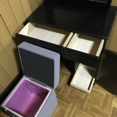 【値下げ】木製鏡台☆ドレッサーの画像