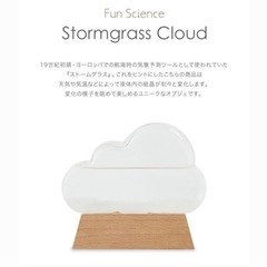 ストームグラス☁️クラウドの画像
