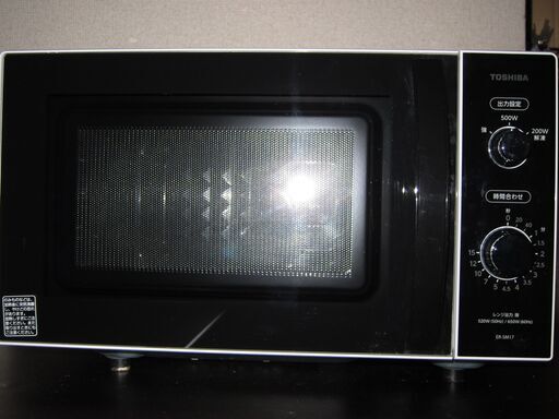 電子レンジ☆2020年製 TOSHIBA 東芝 ER-SM17(W) フラットタイプ