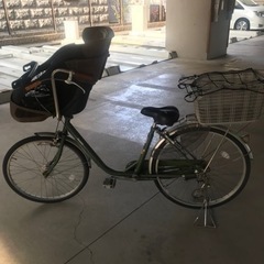 ★子供乗せ自転車★ 非電動 ノーブランド ギア切り替えありの画像
