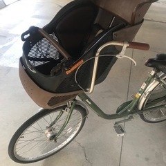 ★子供乗せ自転車★ 非電動 ノーブランド ギア切り替えありの画像