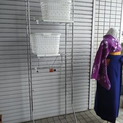 洗濯機ラック(金属) 高級タイプ